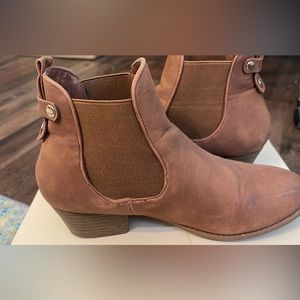 Tan Booties